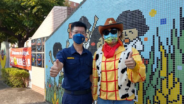 開學典禮-大雅分局維護交通安全