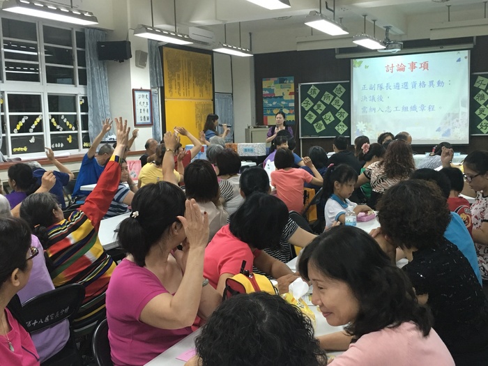 文雅教育志工正副隊長改選暨期末聯誼大會照片大圖